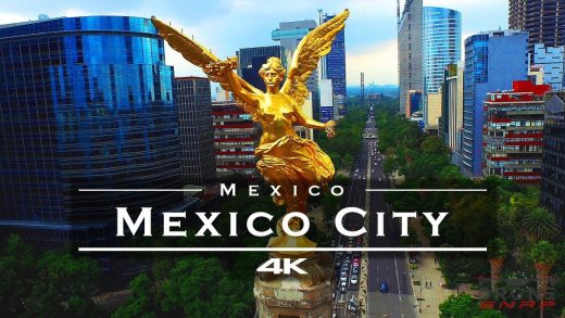 Mexico City CDMX , Mexico 🇲🇽 – by drone [4K]