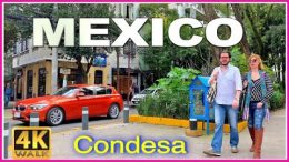 4K WALK MEXICO City 4k video CDMX trip slow tv TRAVEL VLOG
