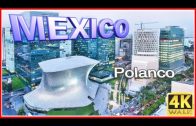 4K WALK MEXICO CITY Travel video POLANCO CDMX trip 4K VIDEO